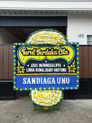 Papan Bunga Duka di Depapre